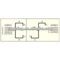 Pasado CE e ISO YTSING-YD-1182 C Z Rodillo de viga de acero de formación de la máquina Fabricante